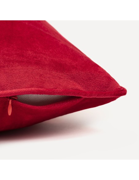 Cojín cuadrante New terciopelo liso - funda + relleno