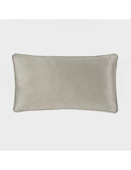 Cojín rectangular 30x50 New terciopelo liso - funda + relleno