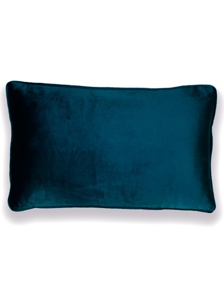 Cojín rectangular 30x50 New terciopelo liso - funda + relleno