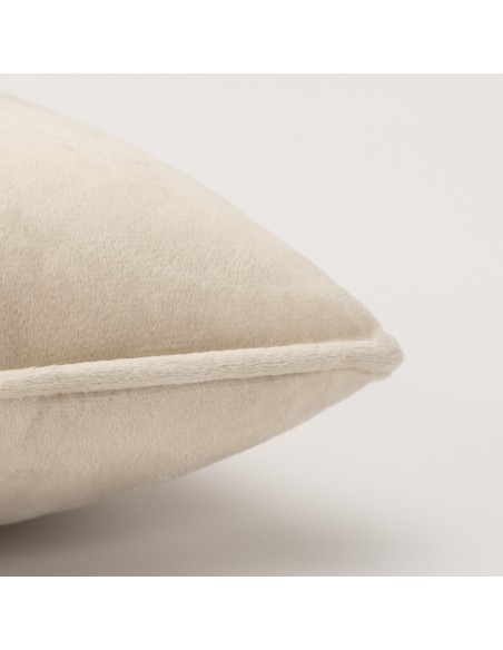 Cojín rectangular 30x50 New terciopelo liso - funda + relleno