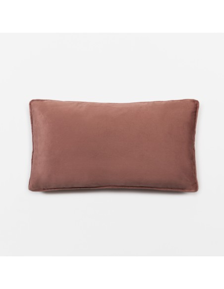 Cojín rectangular 30x50 New terciopelo liso - funda + relleno