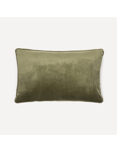 Cojín rectangular 30x50 New terciopelo liso - funda + relleno