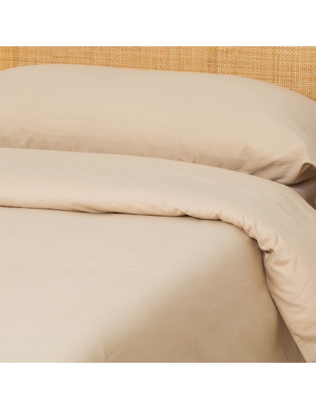 Funda nórdica algodón percal lisa