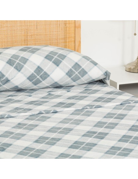 Juego de sábanas coralina Cuadro Guimia verde