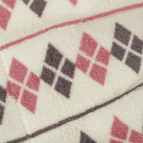 Manta sherpa Casimira malva