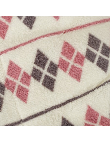 Manta sherpa Casimira malva