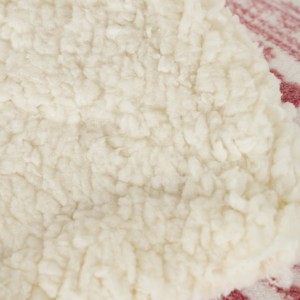 Manta sherpa Candy malva rosa 2