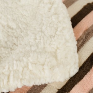 Manta sherpa Raya Norma chocolate 2