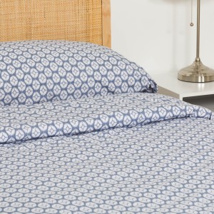 Funda nórdica algodón Fatuo indigo