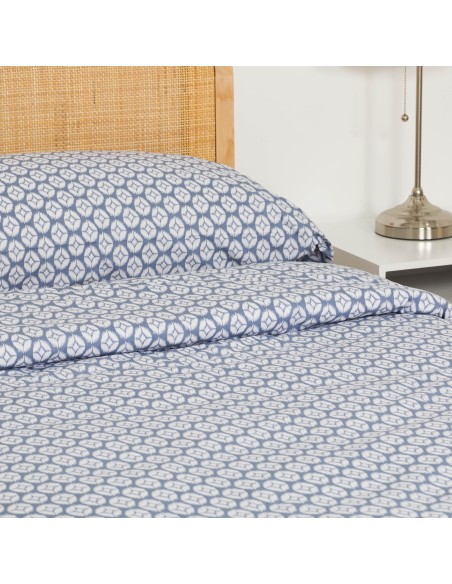 Funda nórdica algodón Fatuo indigo