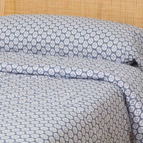 Funda nórdica algodón Fatuo indigo