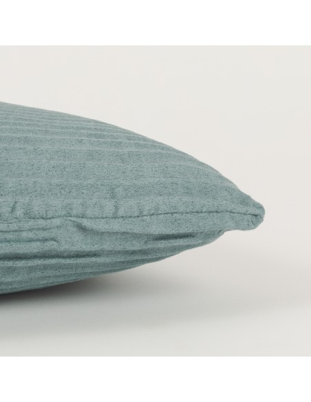 Cojín cuadrante New Ondas ante liso 50x50 - funda + relleno