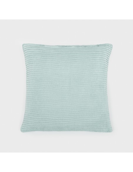 Cojín cuadrante New Ondas ante liso 50x50 - funda + relleno