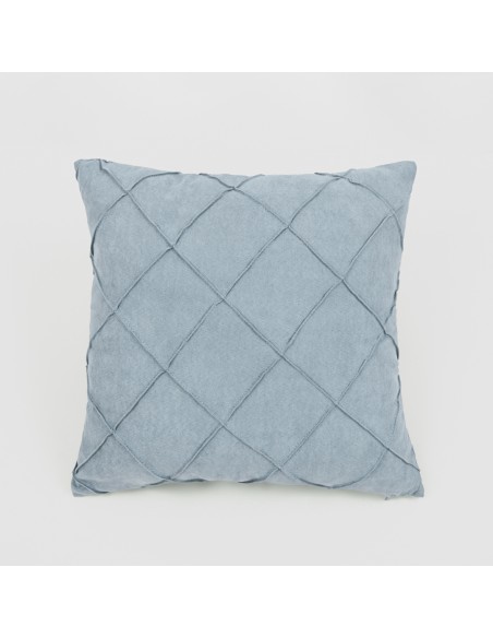 Cojín cuadrante New Rombo ante 50x50 - funda + relleno