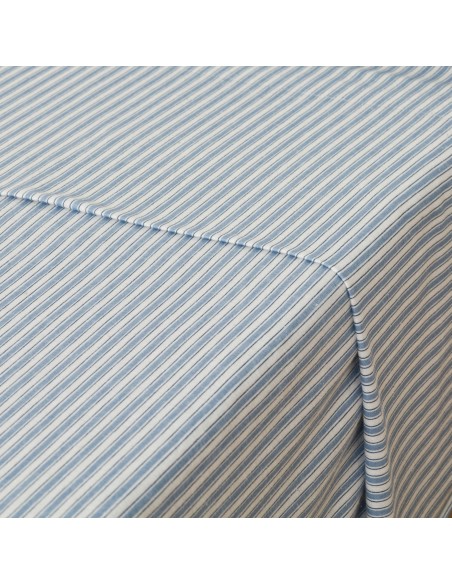 Juego de sábanas franela Raya Ferdinand azul