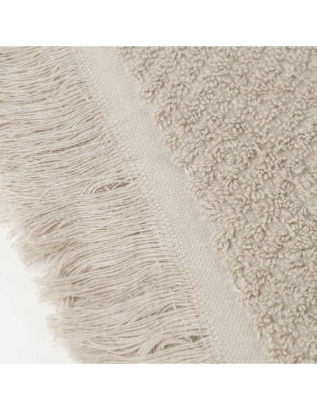 Toalla flecos rizo nido lisa 550gr