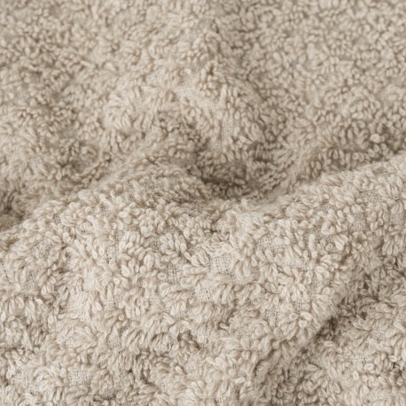 Toalla flecos rizo nido lisa 550gr