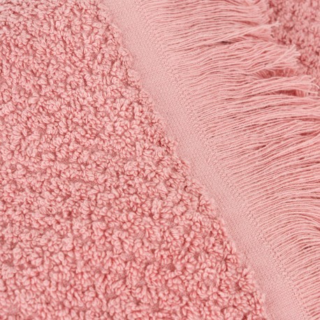 Toalla flecos rizo nido lisa 550gr