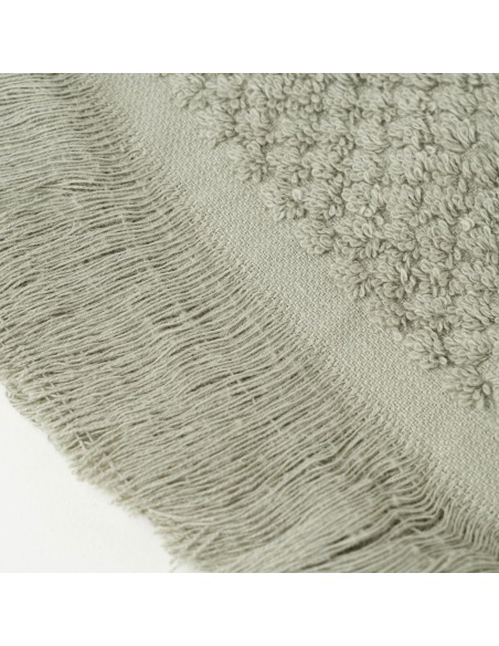 Toalla chenilla flecos lisa 550gr