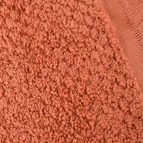 Toalla flecos rizo nido lisa 550gr