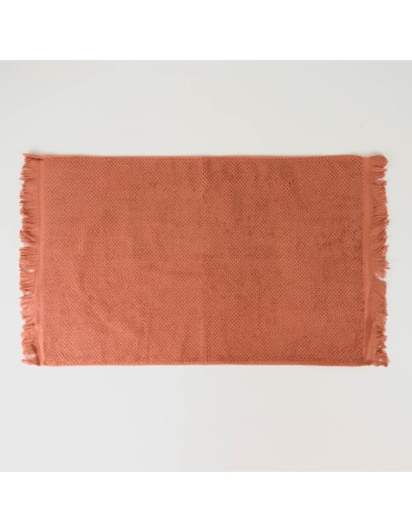 Alfombrin flecos rizo nido liso 870gr