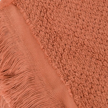 Alfombrin flecos rizo nido liso 870gr