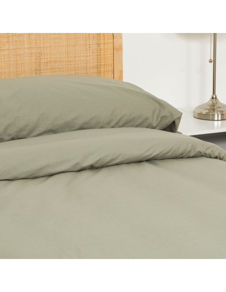 Funda nórdica algodón lisa