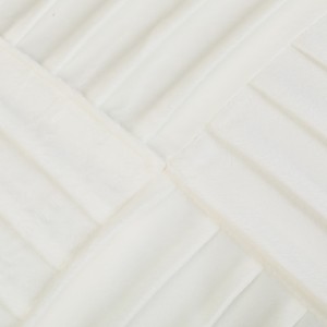 Cojín cuadrante New Cuadros terciopelo liso 50x50 - funda + relleno 2