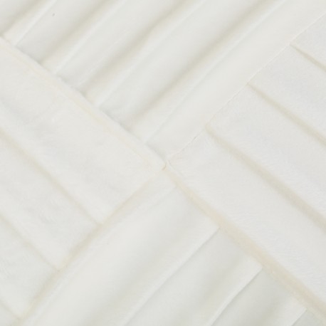 Cojín cuadrante New Cuadros terciopelo liso 50x50 - funda + relleno