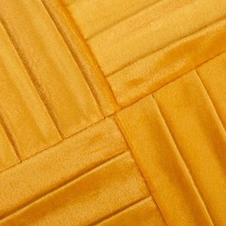 Cojín rectangular 30x50 New Cuadros terciopelo liso - funda + relleno