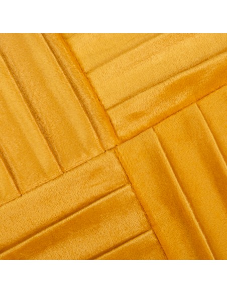 Cojín rectangular 30x50 New Cuadros terciopelo liso - funda + relleno