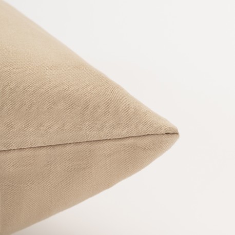 Cojín cuadrante Lina liso - funda + relleno