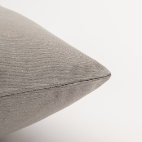 Cojín cuadrante Lina liso - funda + relleno