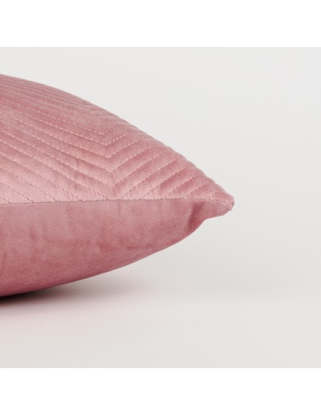Cojín cuadrante New Hungria terciopelo liso 50x50 - funda + relleno