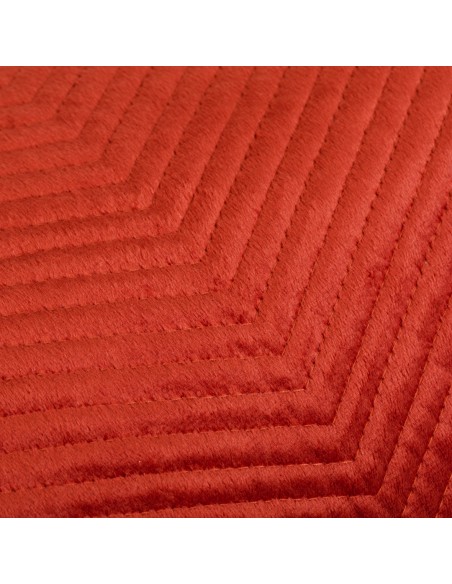 Cojín cuadrante New Hungria terciopelo liso 50x50 - funda + relleno