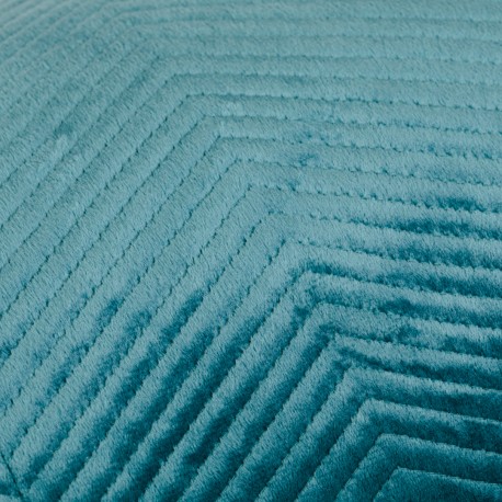 Cojín cuadrante New Hungria terciopelo liso 50x50 - funda + relleno