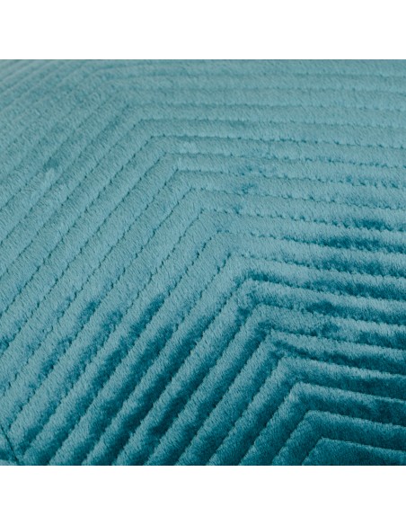 Cojín cuadrante New Hungria terciopelo liso 50x50 - funda + relleno