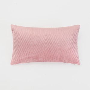 Cojín rectangular 30x50 New Hungria terciopelo liso - funda + relleno