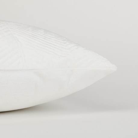 Cojín rectangular 30x50 New Hungria terciopelo liso - funda + relleno