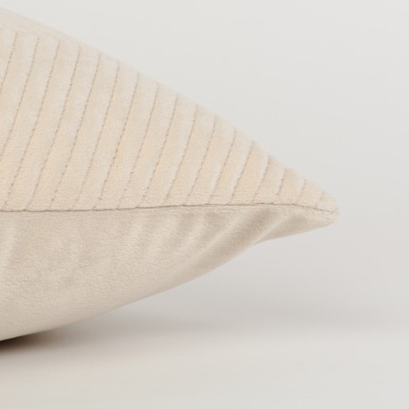 Cojín rectangular 30x50 New Hungria terciopelo liso - funda + relleno