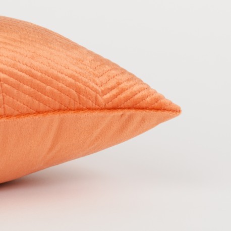 Cojín rectangular 30x50 New Hungria terciopelo liso - funda + relleno