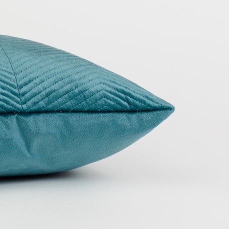 Cojín rectangular 30x50 New Hungria terciopelo liso - funda + relleno