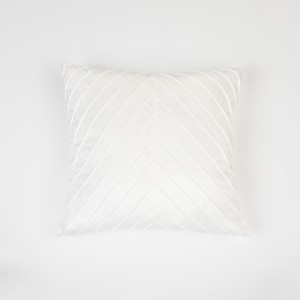 Cojín cuadrante New Espiga liso 50x50 - funda + relleno