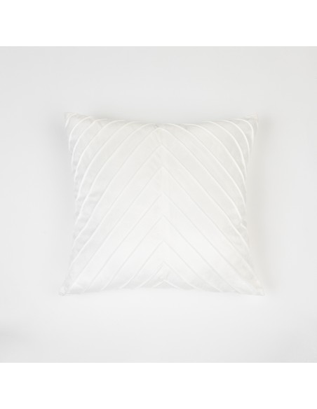 Cojín cuadrante New Espiga liso 50x50 - funda + relleno