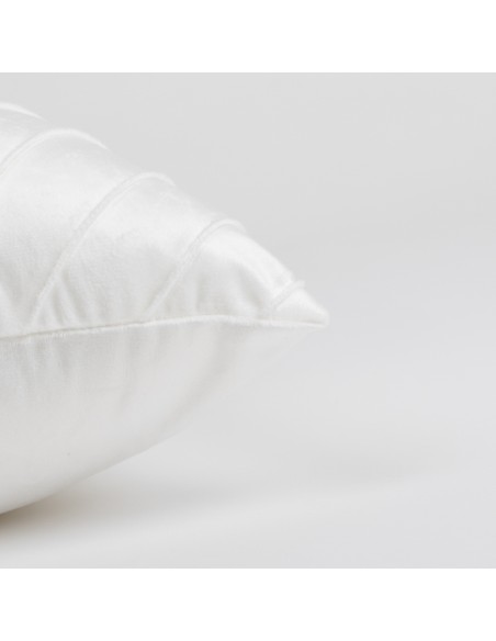 Cojín cuadrante New Espiga liso 50x50 - funda + relleno