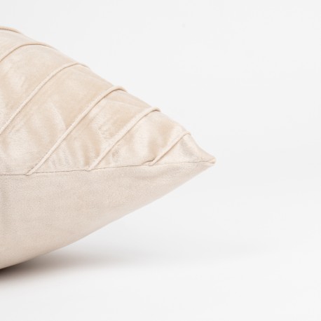 Cojín cuadrante New Espiga liso 50x50 - funda + relleno