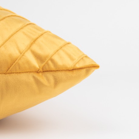 Cojín cuadrante New Espiga liso 50x50 - funda + relleno
