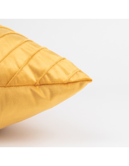 Cojín cuadrante New Espiga liso 50x50 - funda + relleno