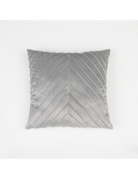 Cojín cuadrante New Espiga liso 50x50 - funda + relleno