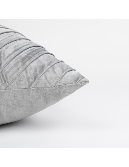 Cojín cuadrante New Espiga liso 50x50 - funda + relleno